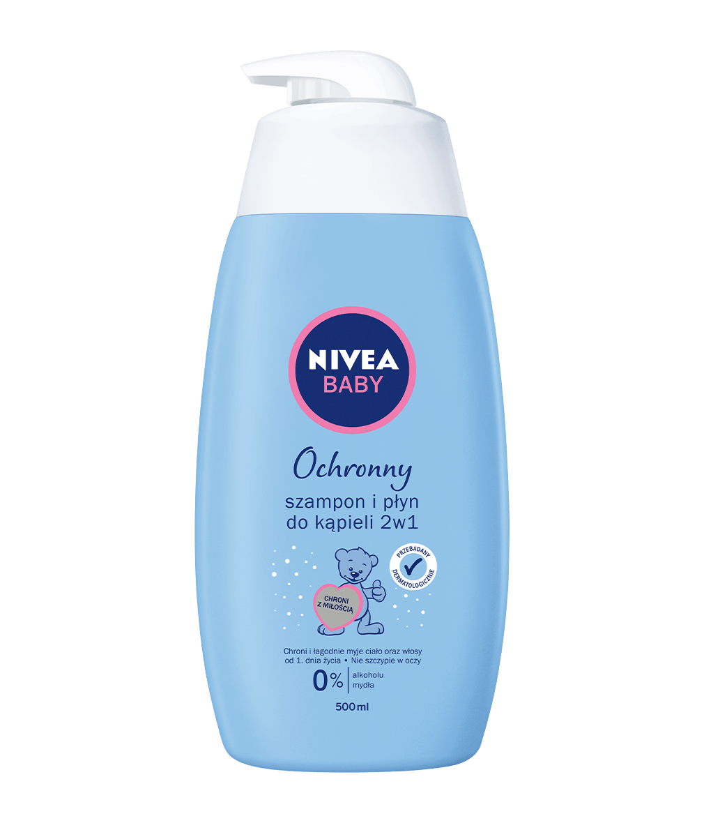 nivea baby ochronny szampon i plyn do kapieli