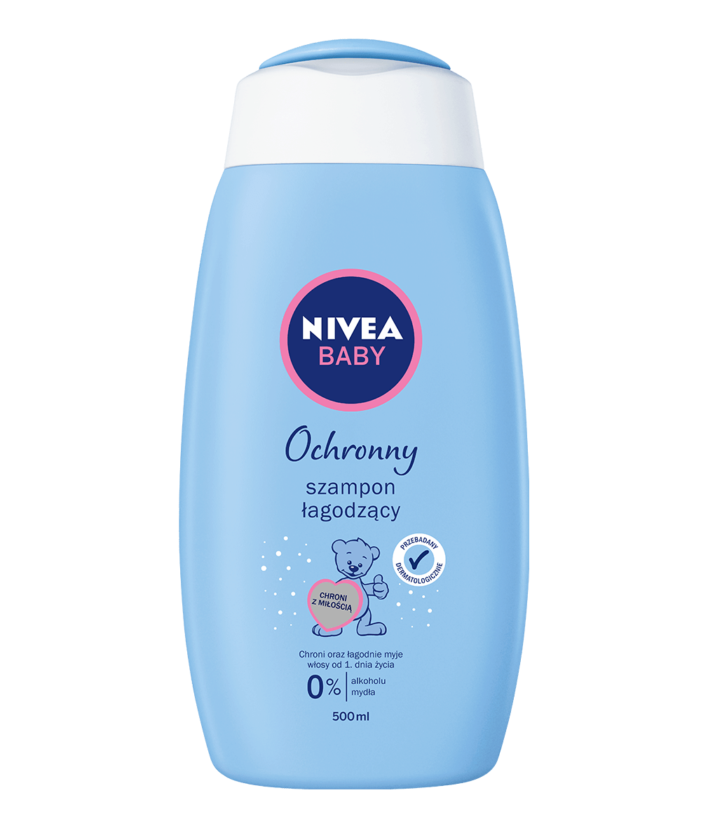 nivea baby szampon nadający połysk z proteinami jedwabiu