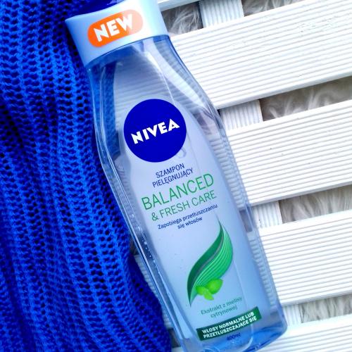 nivea balanced & fresh care szampon pielęgnujący