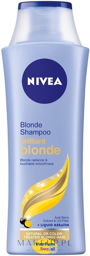 nivea blond szampon