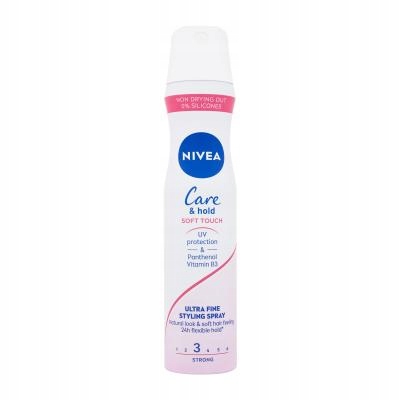 nivea care hold spray lakier do włosów