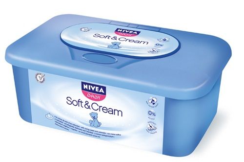 nivea chusteczki nawilżane dla niemowląt w pudełku