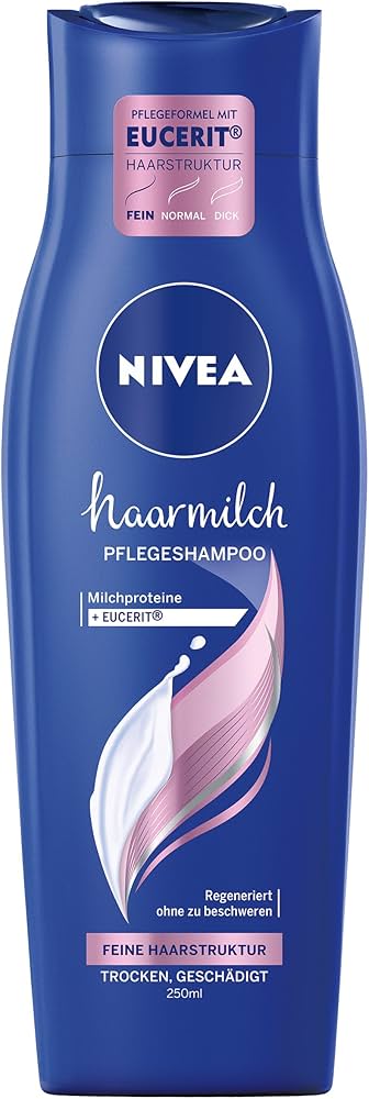 nivea hair milk szampon wlosy cienkie wizaz