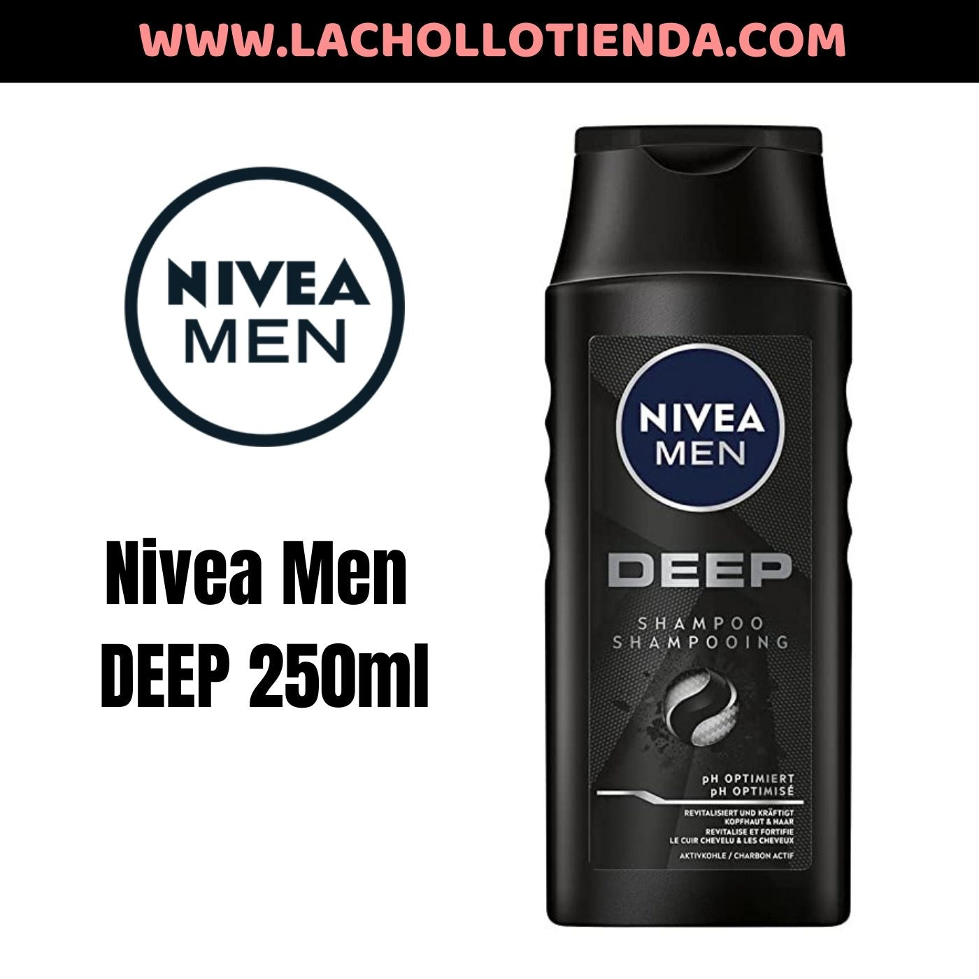 nivea men deep szampon