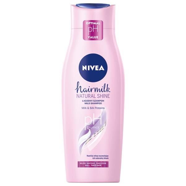 nivea milk hair szampon