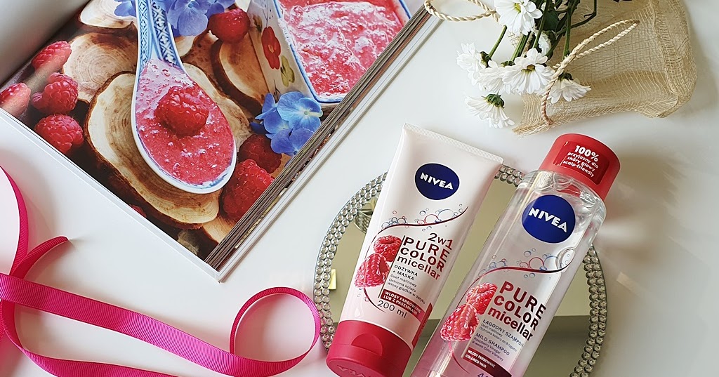 nivea odżywka maska do włosów pure color micellar