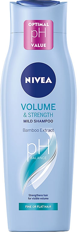 nivea volume care szampon pielęgnujący do włosów cienkich