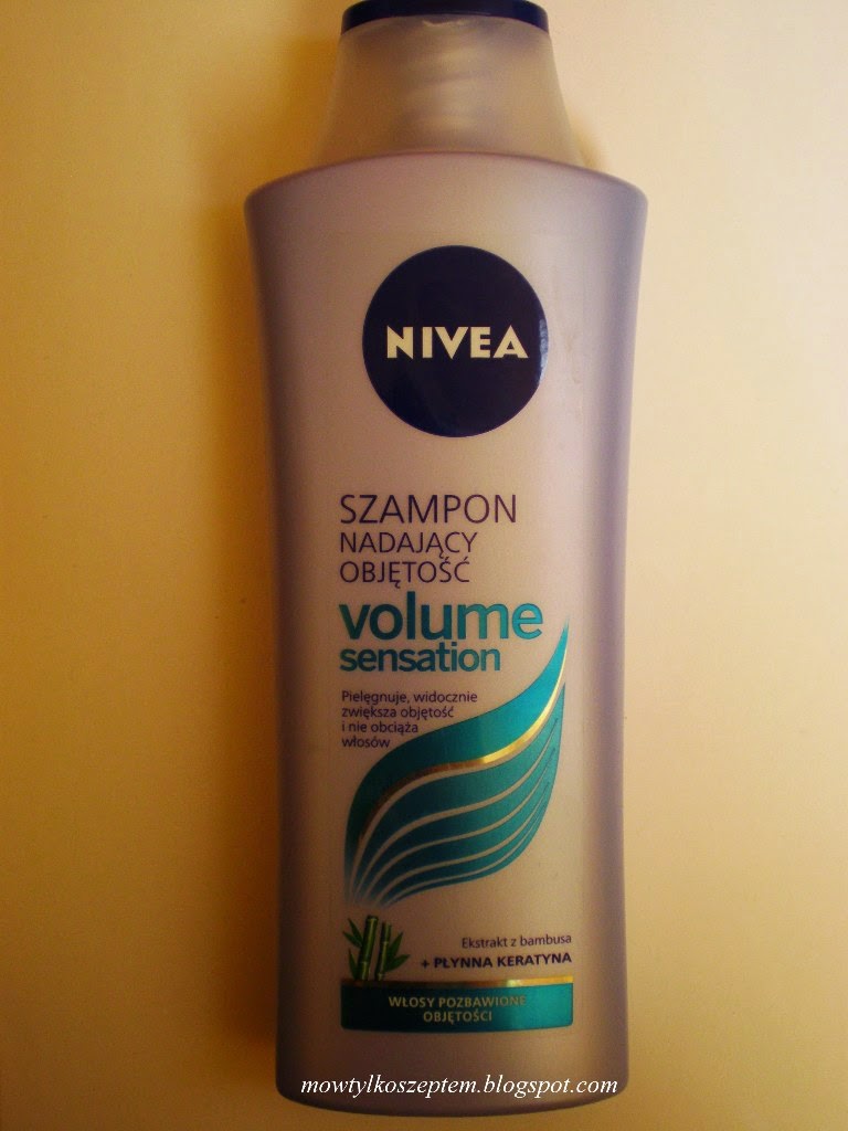 nivea volume sensation szampon nadający objętość 400 ml