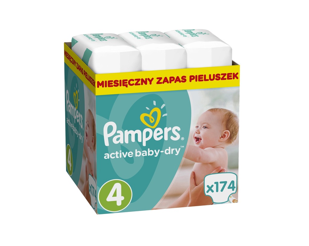 nowe pampers active baby