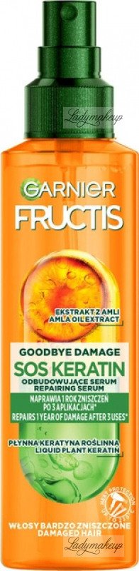 odżywka do włosów bez spłukiwania fructis serum