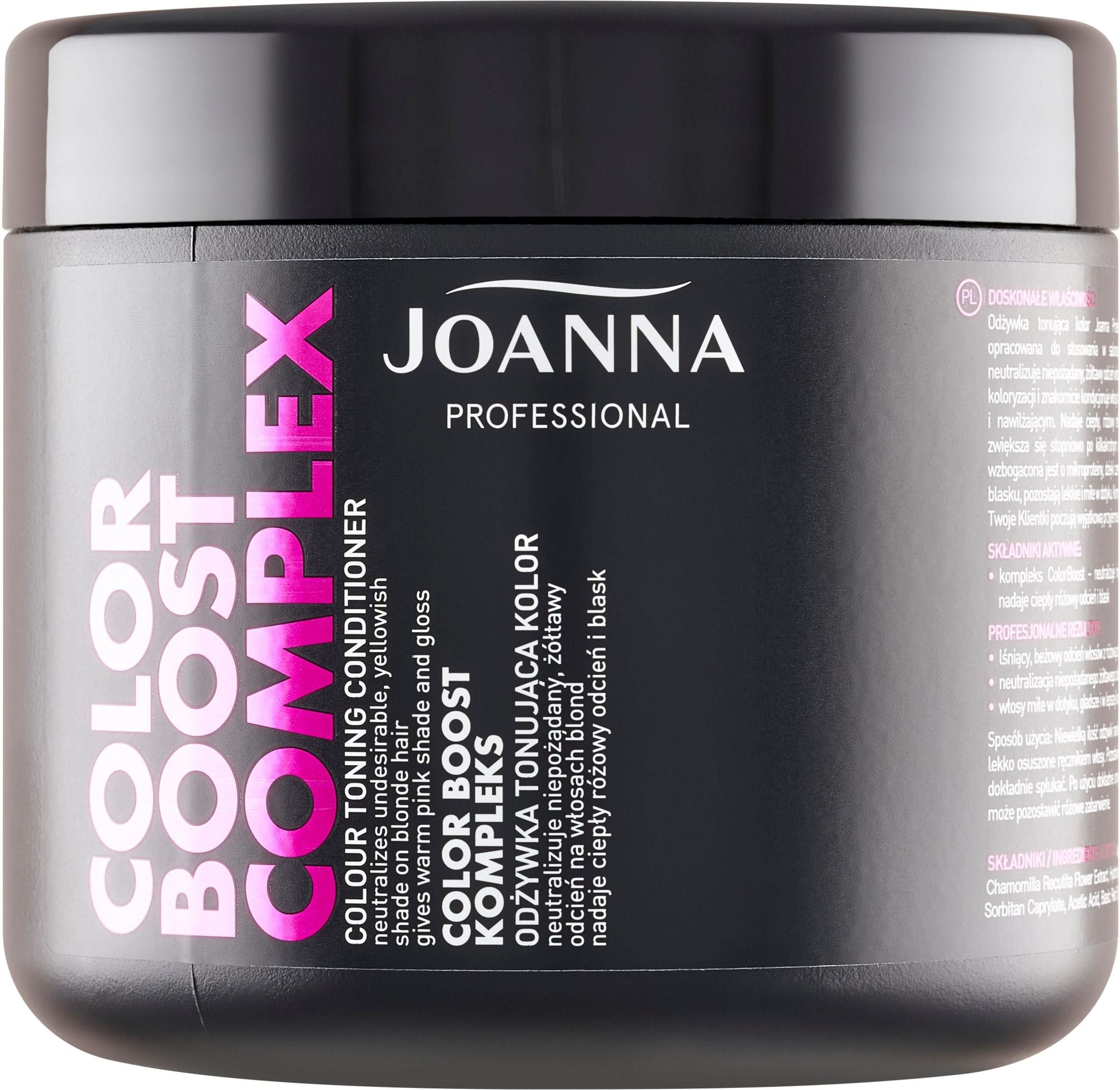 odżywka do włosów blond color boost joanna