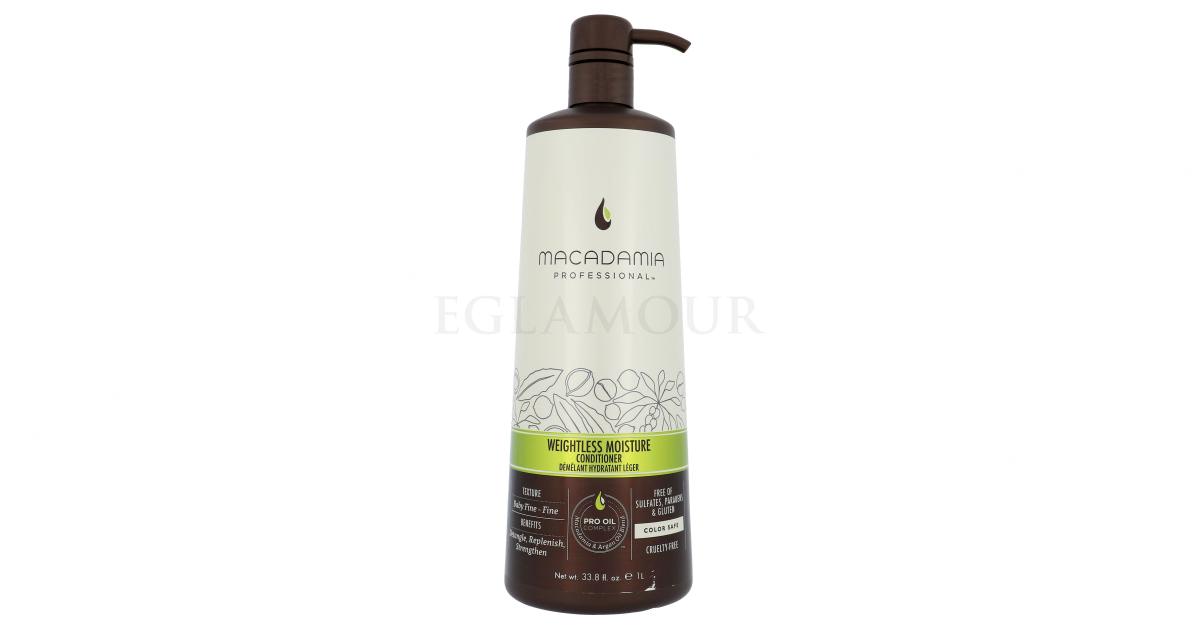 odżywka do włosów cienkich weightless moisture 300 ml macadamia