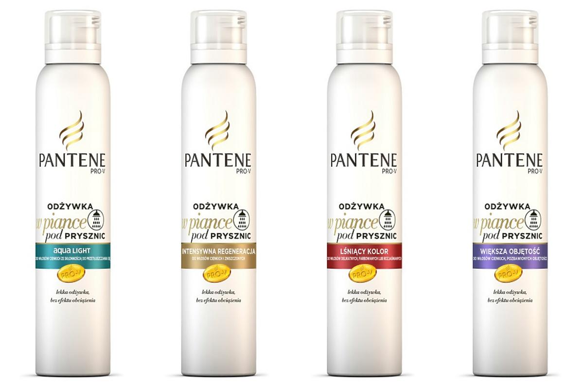 odżywka do włosów w piance pantene