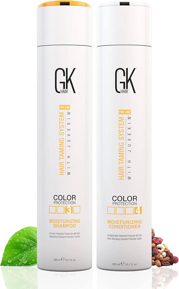 odżywka i szapmon do włosów global keratin