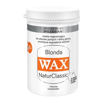 odżywka wax do włosów blond