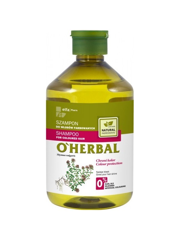 oherbal odżywka do włosów farbowanych