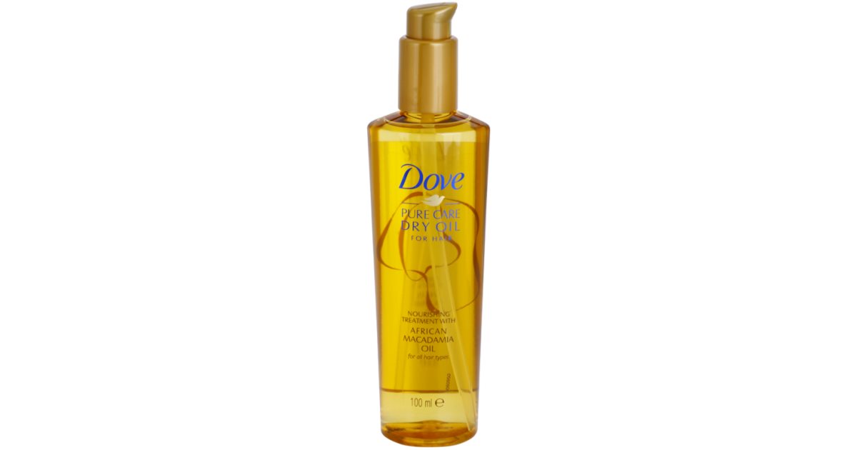 olejek do włosów dove pure care dry oil