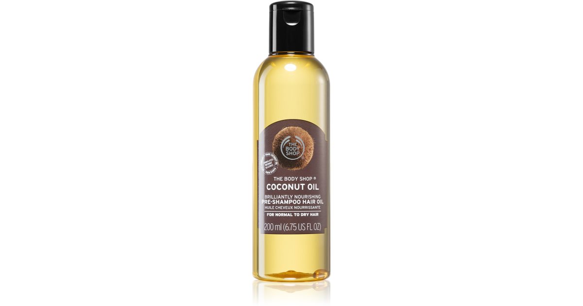 olejek do włosów the body shop coconut