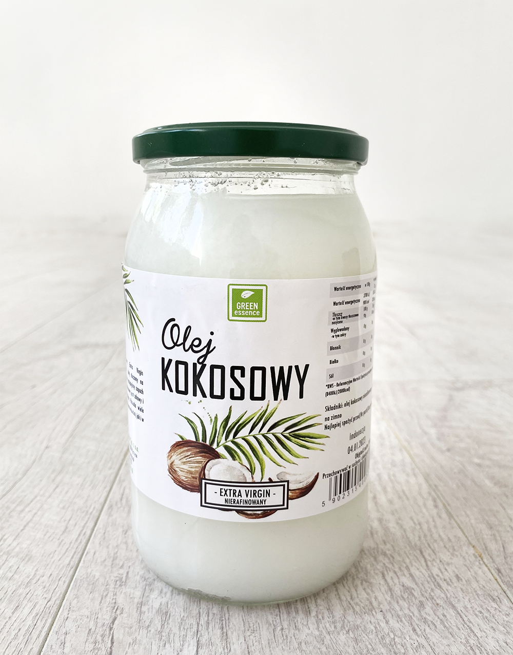 olejek kokosowy do włosów spalonych