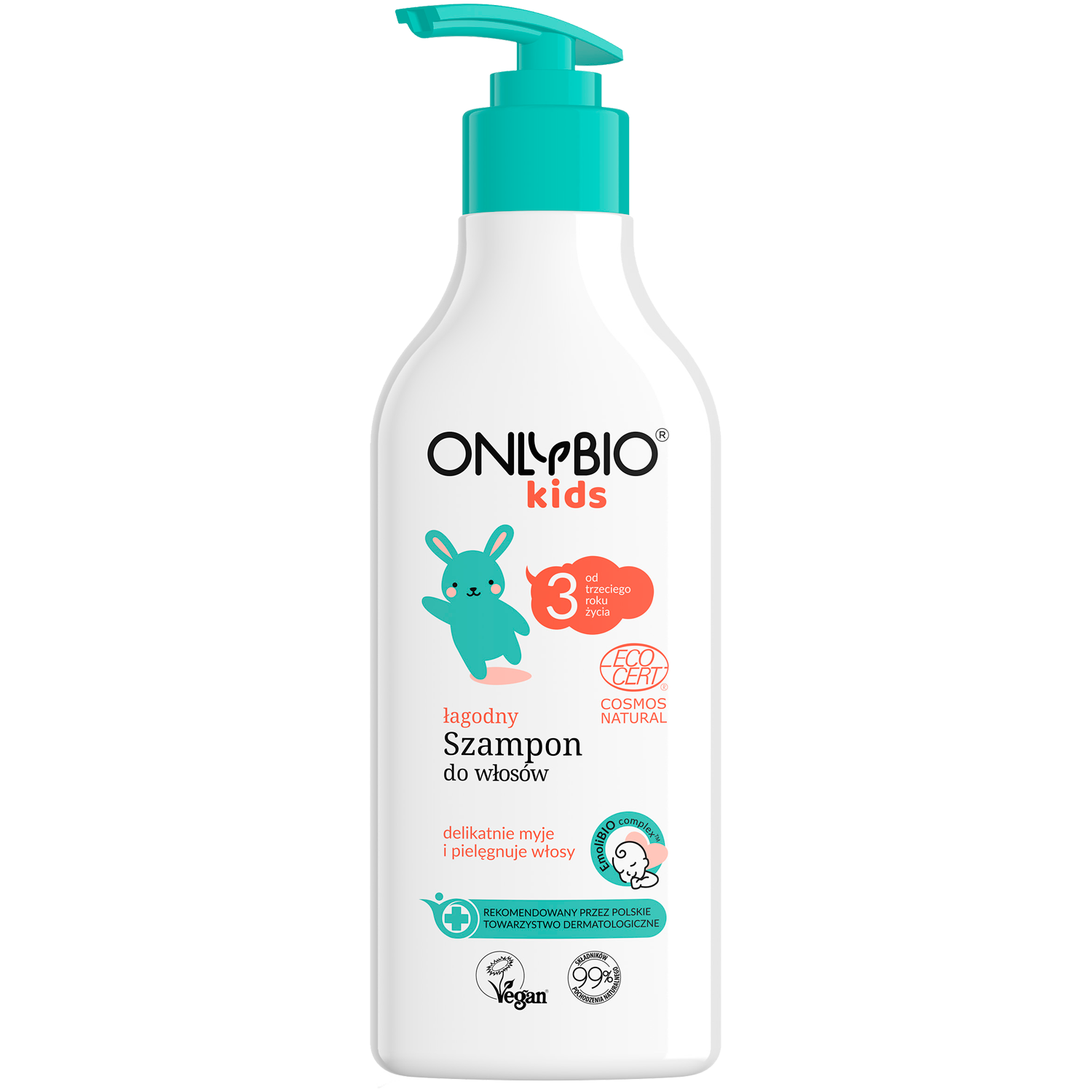 onlybio szampon dla dzieci do 3 roku życia 200ml