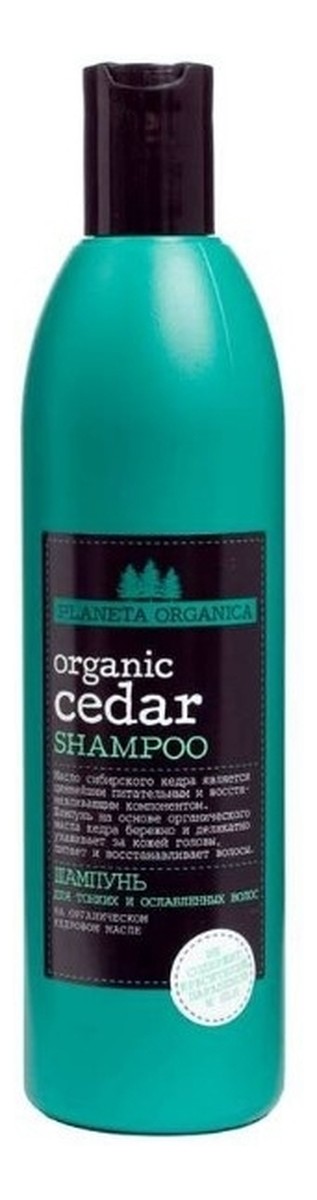 organic cedar szampon