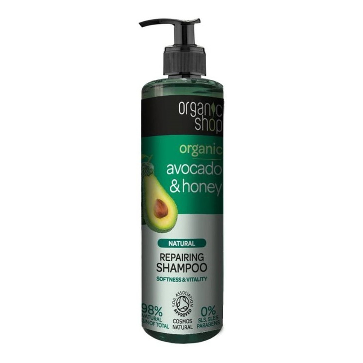 organic shop avocado & honey szampon