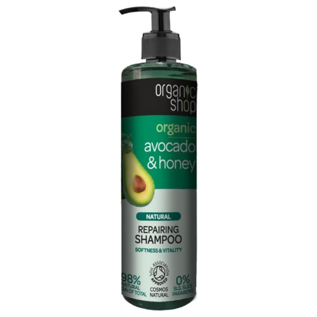 organic shop avocado honey szampon