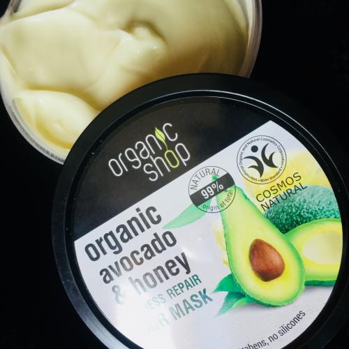 organic shop odżywka do włosów avocado & honey wizaz