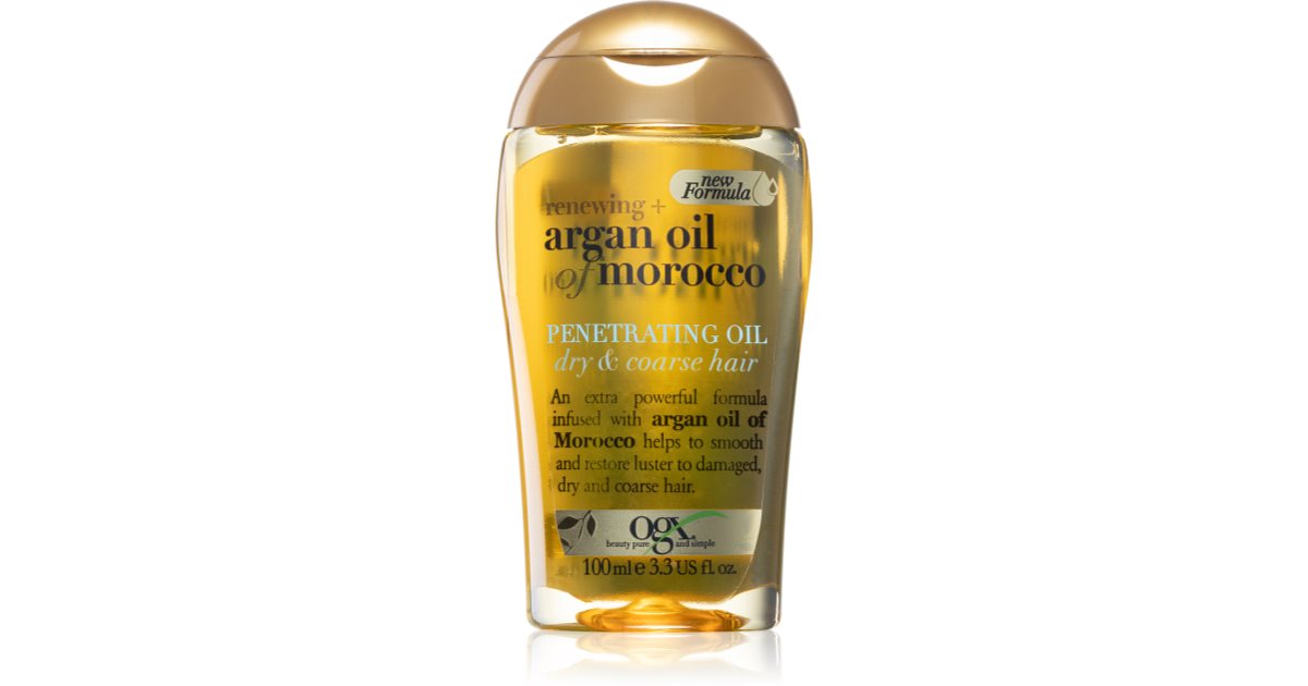 organix moroccan argan oil olejek do włosów argan