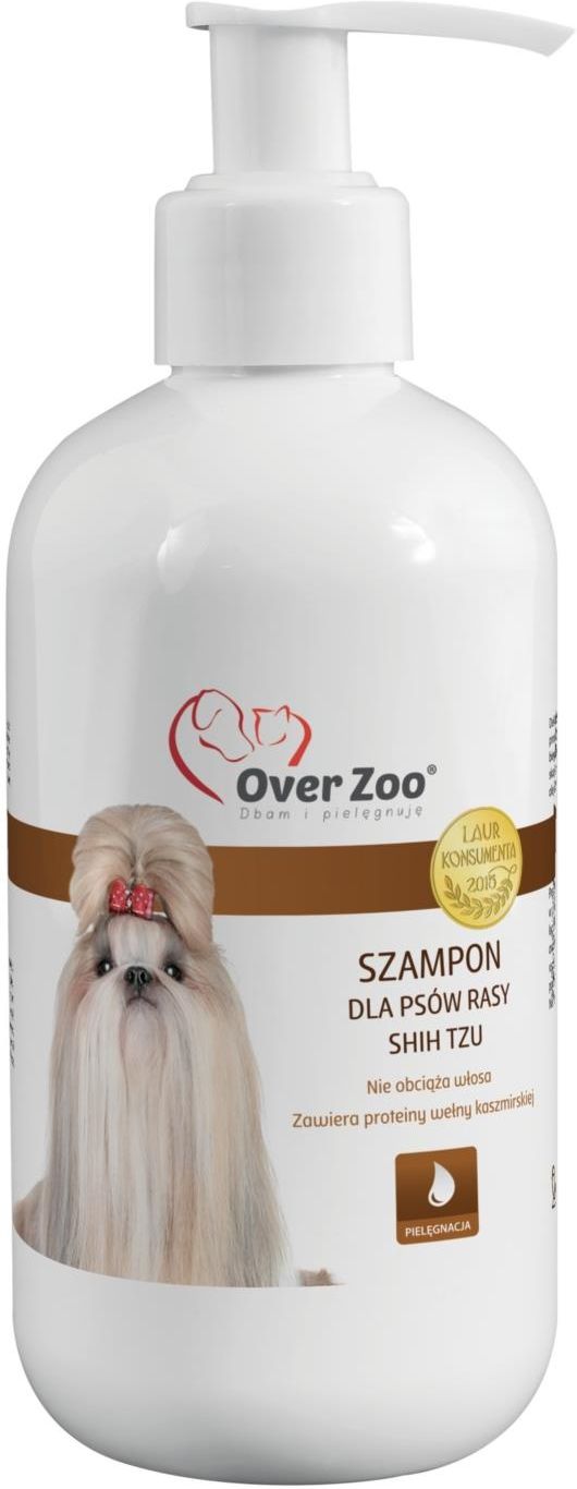 over zoo szampon dla psów rasy shih tzu 250ml ceneno