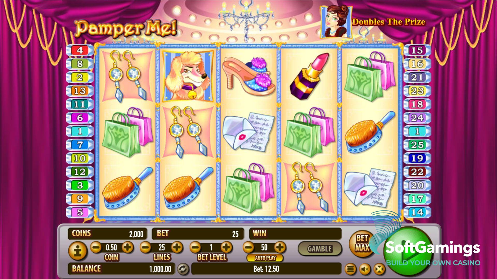 pamper casino instant play