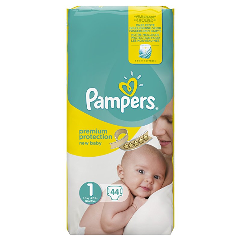 pampers 1 44 sztuki