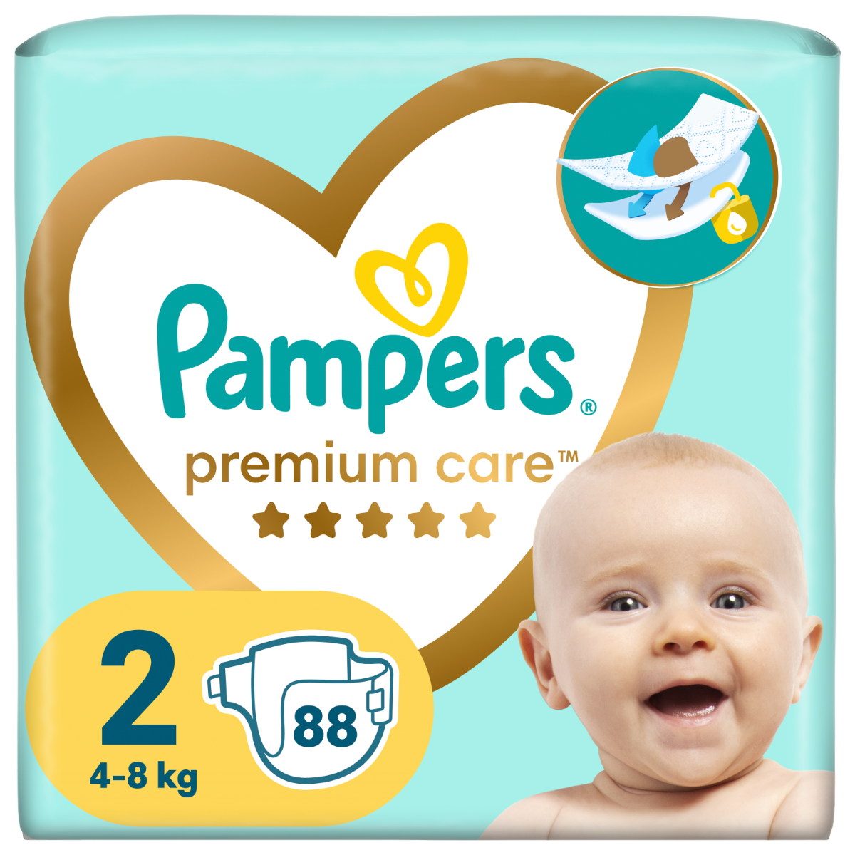 pampers 1 88szt