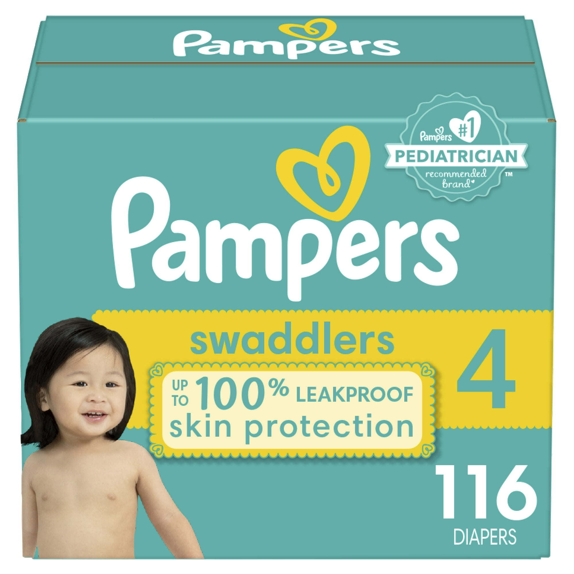 pampers 132 pack 4