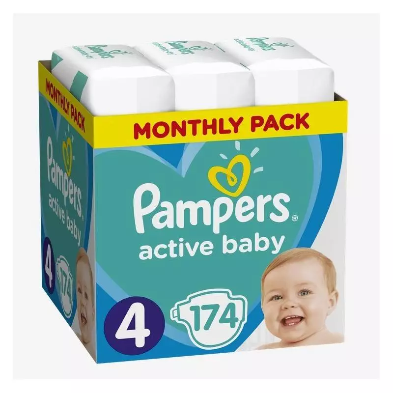 pampers 174 sztuki