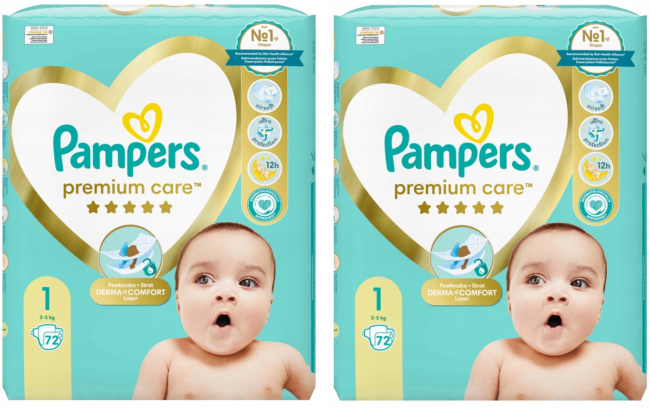 pampers 2 144 sztuki cena