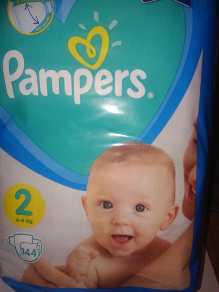 pampers 2 144 sztuki cena