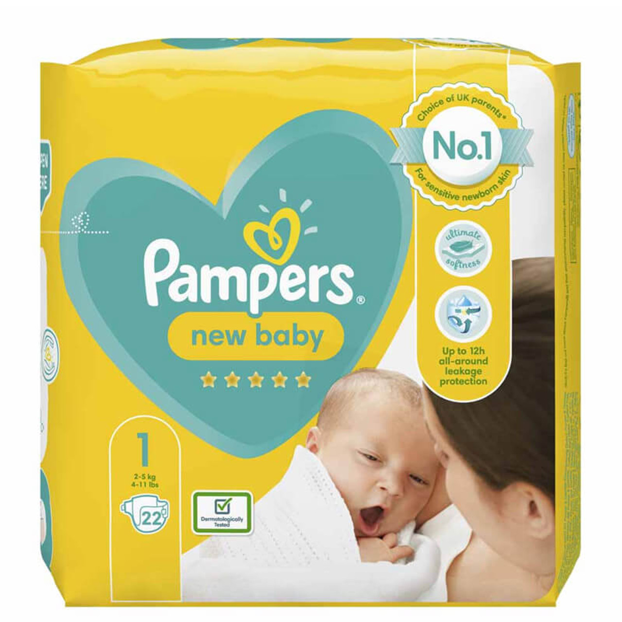 pampers 2 22szt