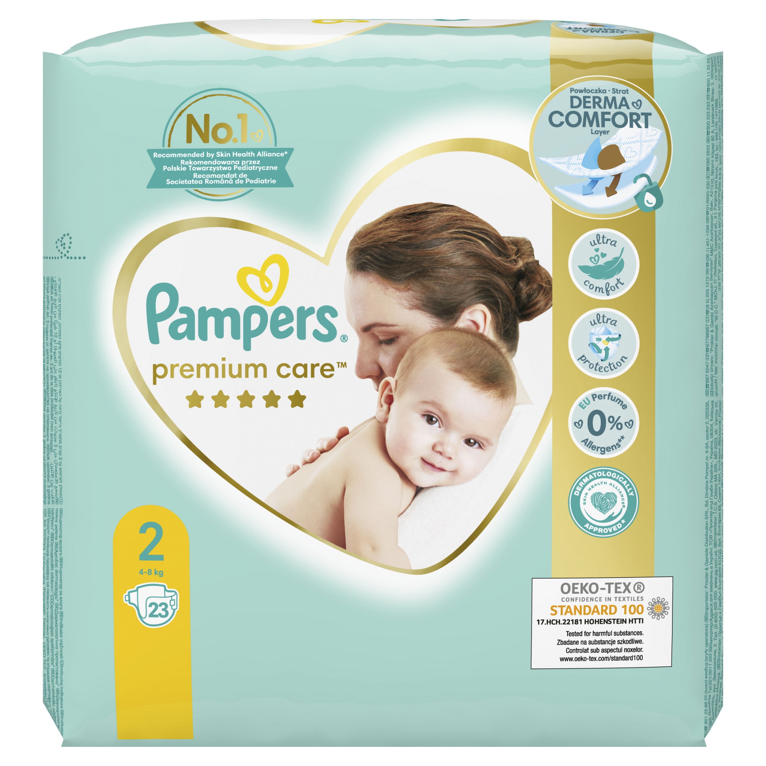 pampers 2 22szt