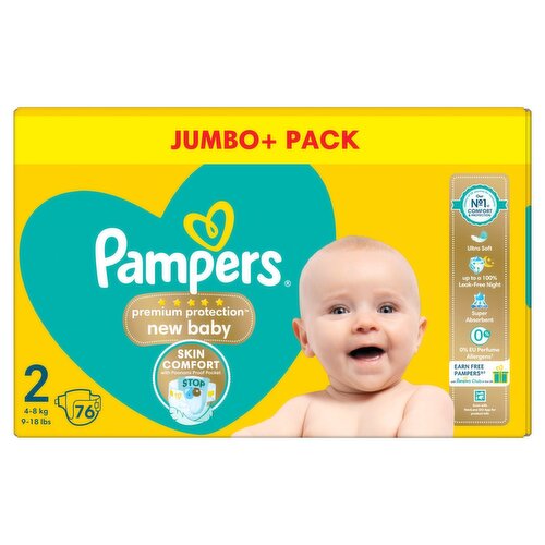 pampers 2 jumbo pack