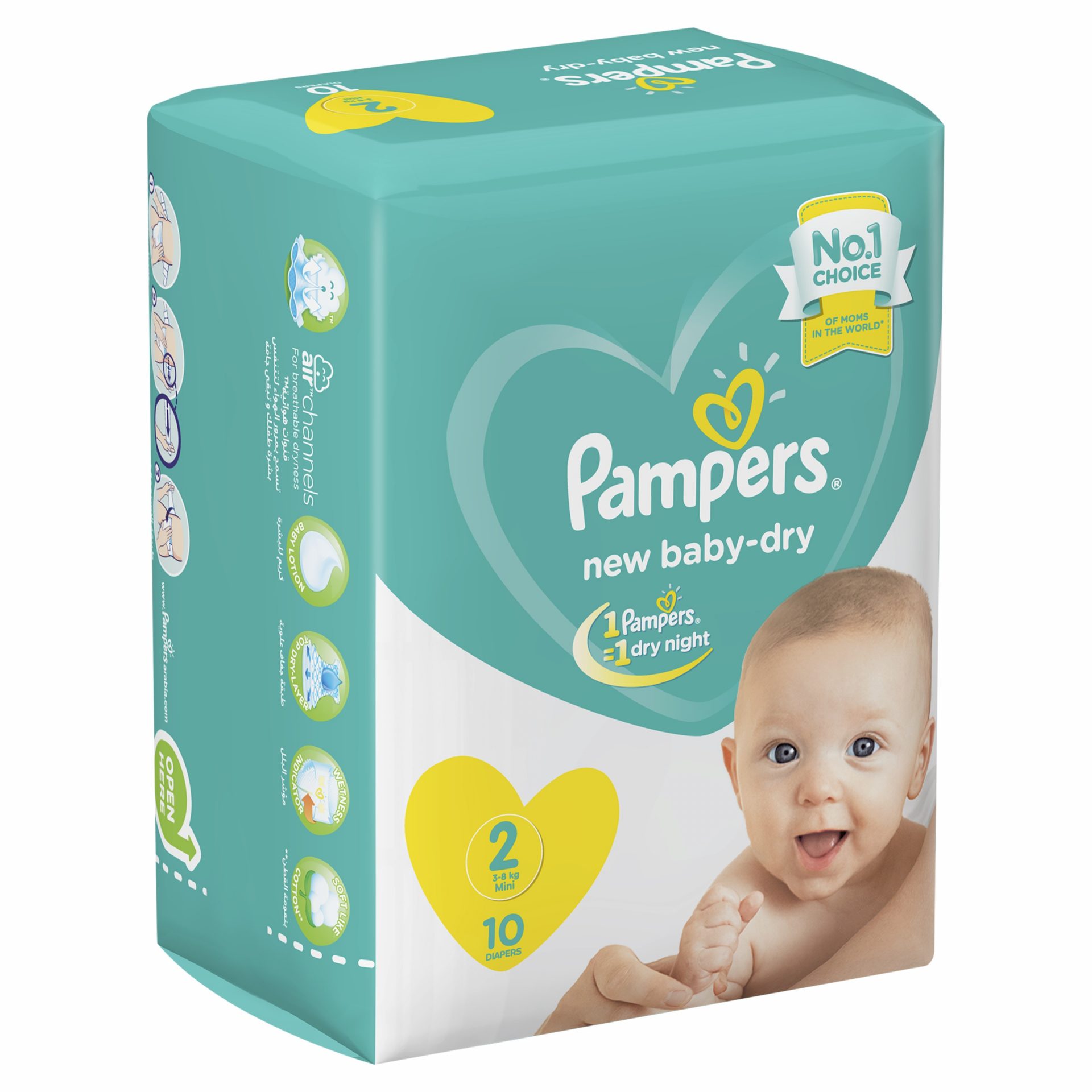 pampers 2 mini 3 6kg