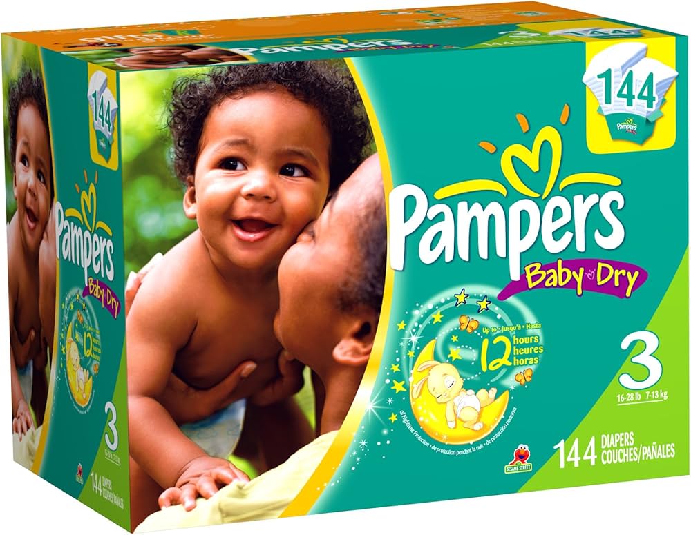 pampers 2 new baby 144