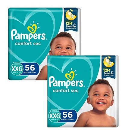 pampers 2 niebieskie