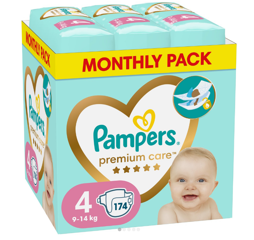 pampers 2 premium care box