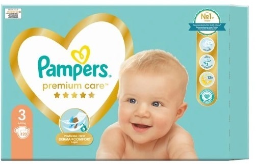 pampers 3 120 szt