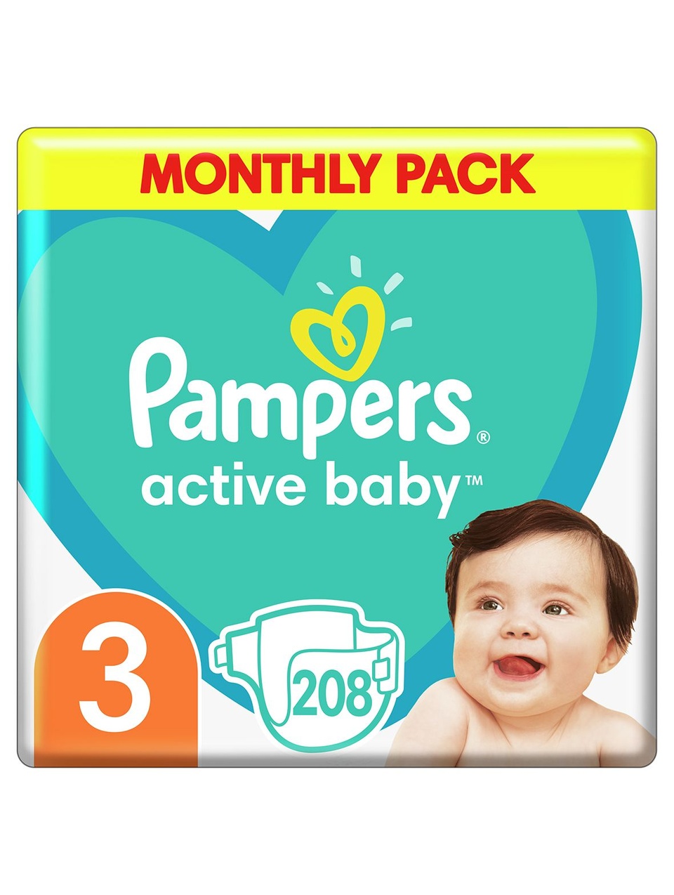 pampers 3 208