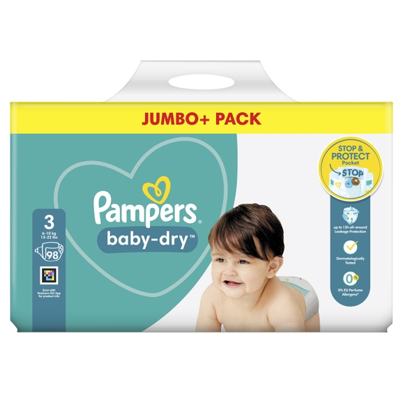 pampers 3 220 szt tanio