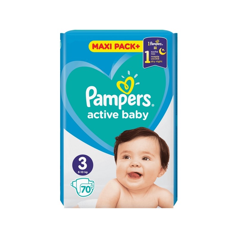 pampers 3 70 szt cena