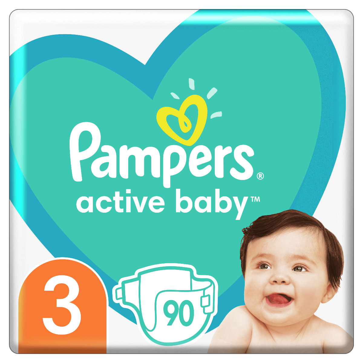 pampers 3 active baby 152 szt cena