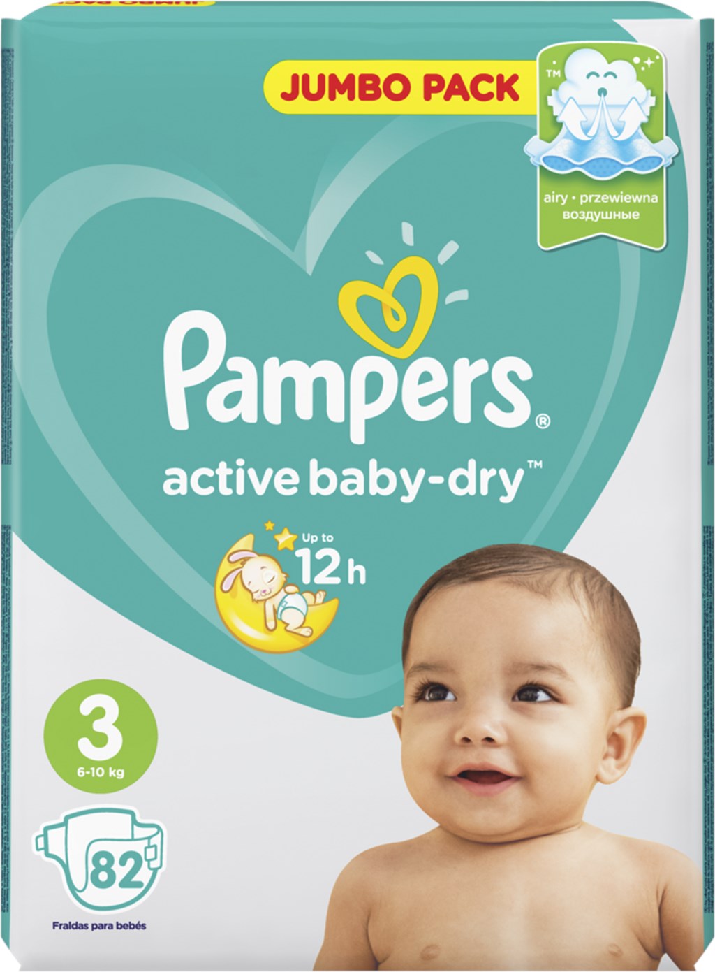 pampers 3 babydry